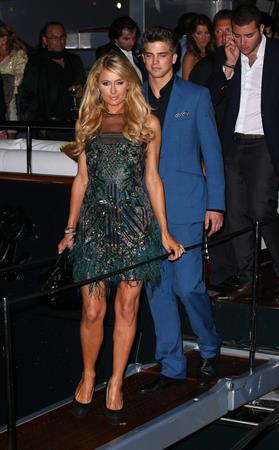 Paris Hilton Roberto Cavalli's boat party in Cannes May 22, 2013