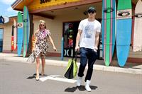 Paris Hilton Shopping with her friend in Hawaii 25.05.13 