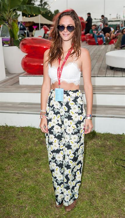 Kaya Scodelario V Festival in Chelmsford, England August 17, 2014