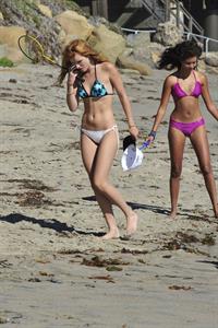 Bella Thorne in a bikini in Malibu on August 18, 2014