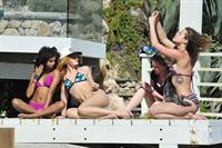 Bella Thorne in a bikini in Malibu on August 18, 2014