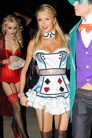 Paris Hilton - Halloween Party in Beverly Hills 10/26/12