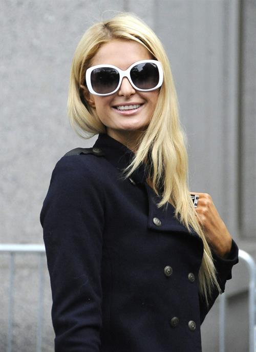 Paris Hilton Leaves Federal Court in NYC June 4, 2012