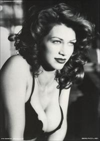 Amber Smith in a bikini