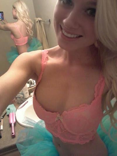 Anonymous in lingerie