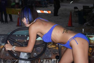 Bai Ling in a bikini