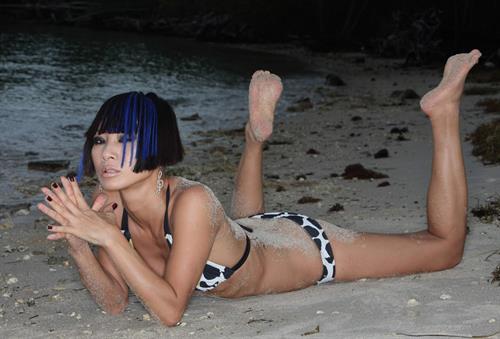 Bai Ling in a bikini