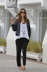 Adriana Lima and Alessandra Ambrosio Photoshoot in Venice beach March 7, 2013