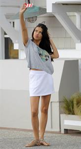 Adriana Lima and Alessandra Ambrosio Photoshoot in Venice beach March 7, 2013