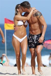 Madison Edwards and her boyfriend in Sydney, on Nov 26, 2017