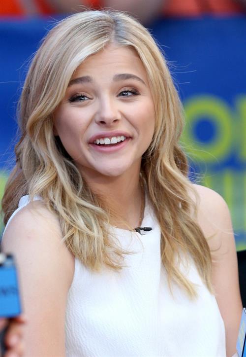Chloe Moretz on Good Morning America August 18, 2014