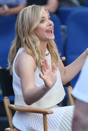 Chloe Moretz on Good Morning America August 18, 2014