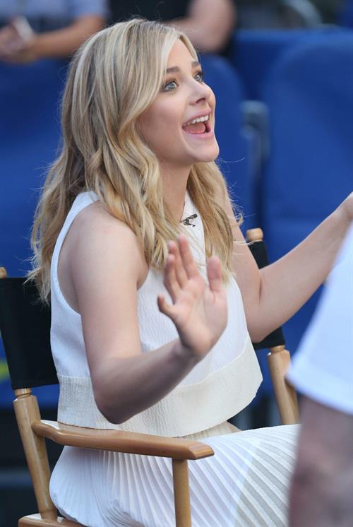 Chloe Moretz on Good Morning America August 18, 2014