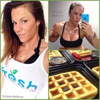 Linda Durbesson taking a selfie