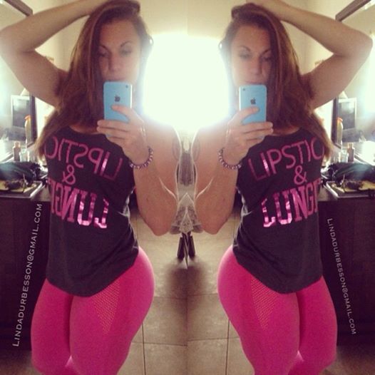 Linda Durbesson taking a selfie