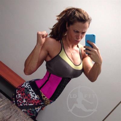 Linda Durbesson taking a selfie