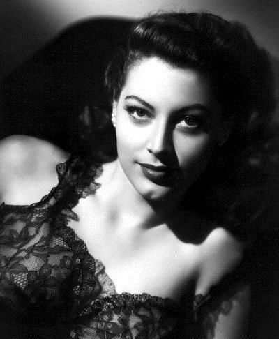 Ava Gardner in lingerie
