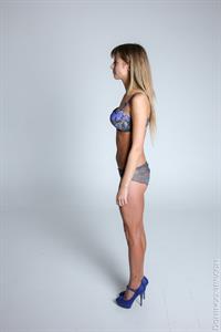 Sexy teen Olivia posing with lingerie and nude