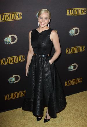 Abbie Cornish Klondike Premiere January 16, 2014
