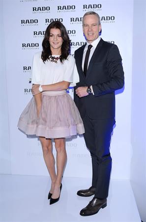 Agnieszka Radwanska Rado Switzerland Press Conference Warsaw April 30, 2014 