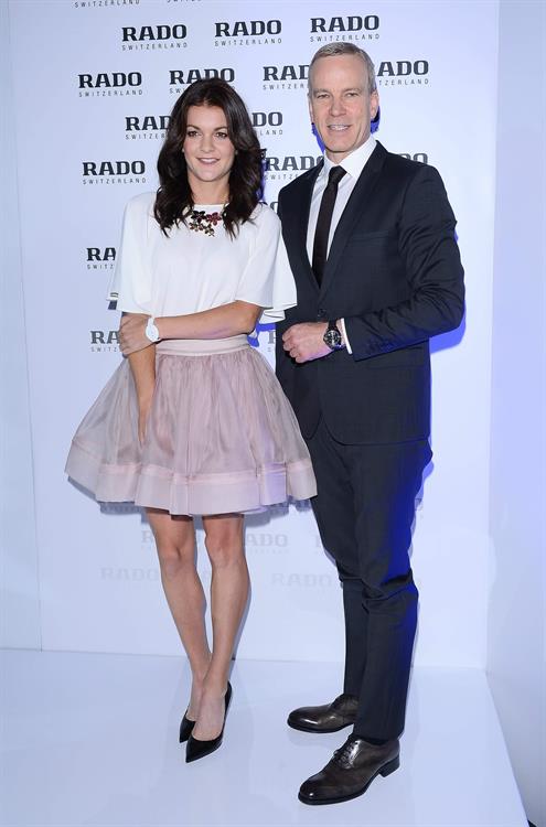 Agnieszka Radwanska Rado Switzerland Press Conference Warsaw April 30, 2014 