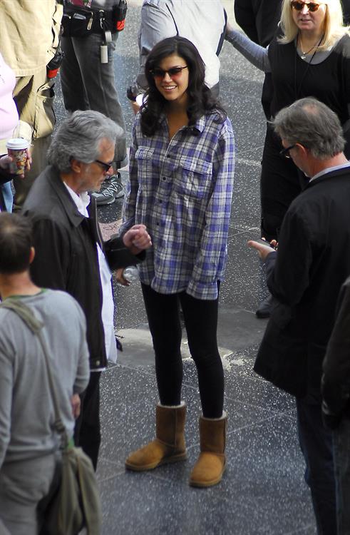 Adrianne Palicki on Wonder Woman set 3/29/2011 