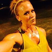 Amanda Michelle Folstad Ptak taking a selfie