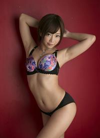 Mana Sakura in lingerie