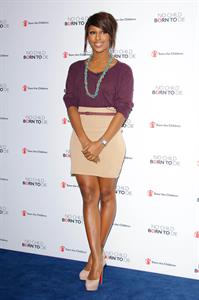 Alexandra Burke at Save the Children on January 24, 2011