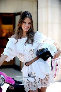 Alessandra Ambrosio Victoria's Secret Bombshell Tour in Miami 2/6/2011