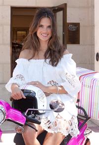 Alessandra Ambrosio Victoria's Secret Bombshell Tour in Miami 2/6/2011