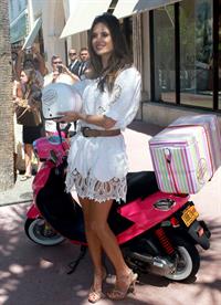 Alessandra Ambrosio Victoria's Secret Bombshell Tour in Miami 2/6/2011