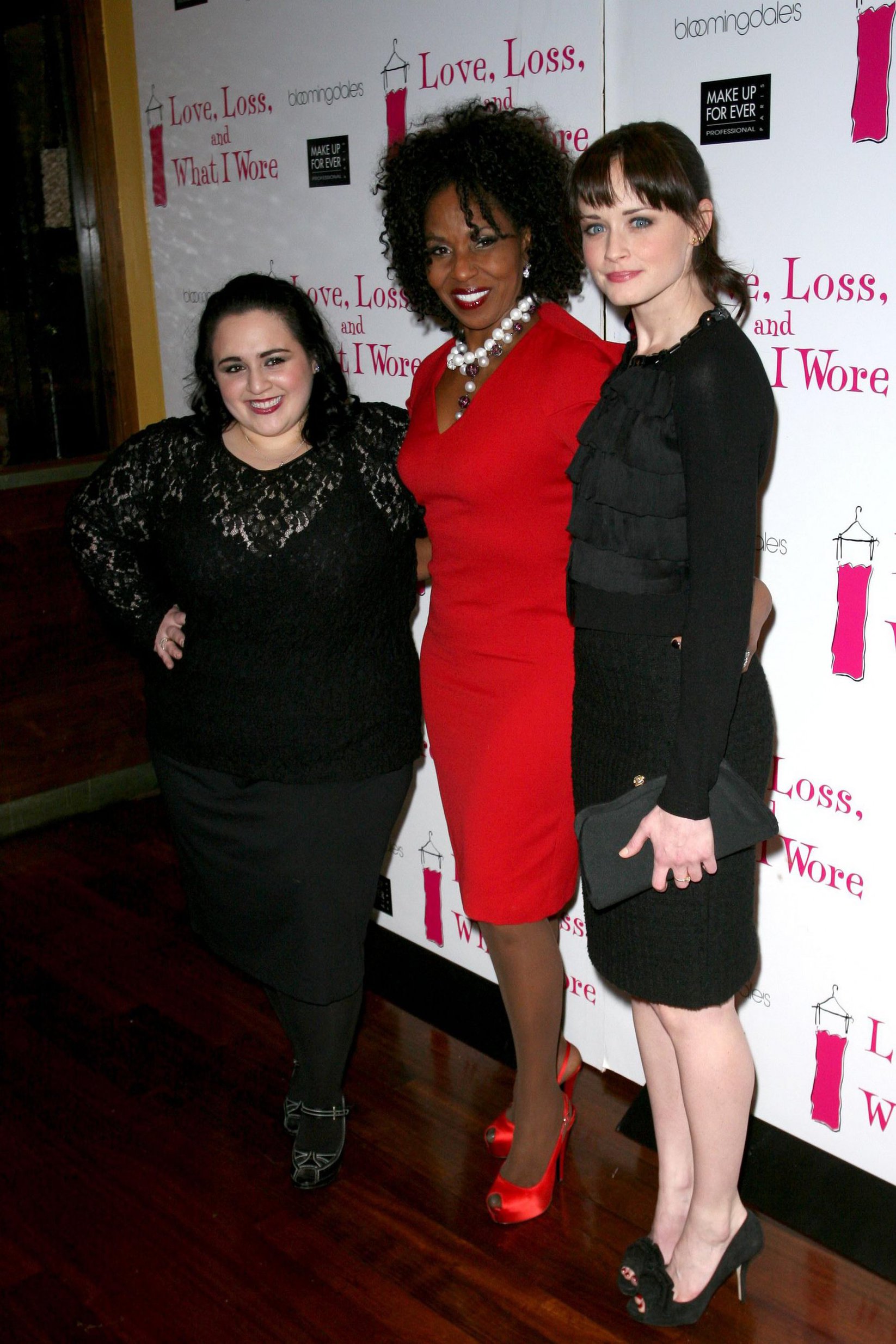 Alexis Bledel Pictures Alexis Bledel celebration of 500th performance of Love Loss and What I Wore in New York City on January 13, 2011