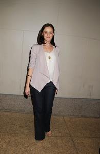 Alexis Bledel at the MTV Seven Studios in New York City 11-04-2011