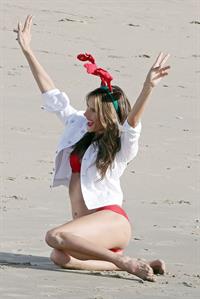 Alessandra Ambrosio – photoshoot set in LA 12/16/13  