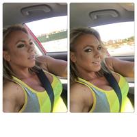 Minna Pajulahti taking a selfie