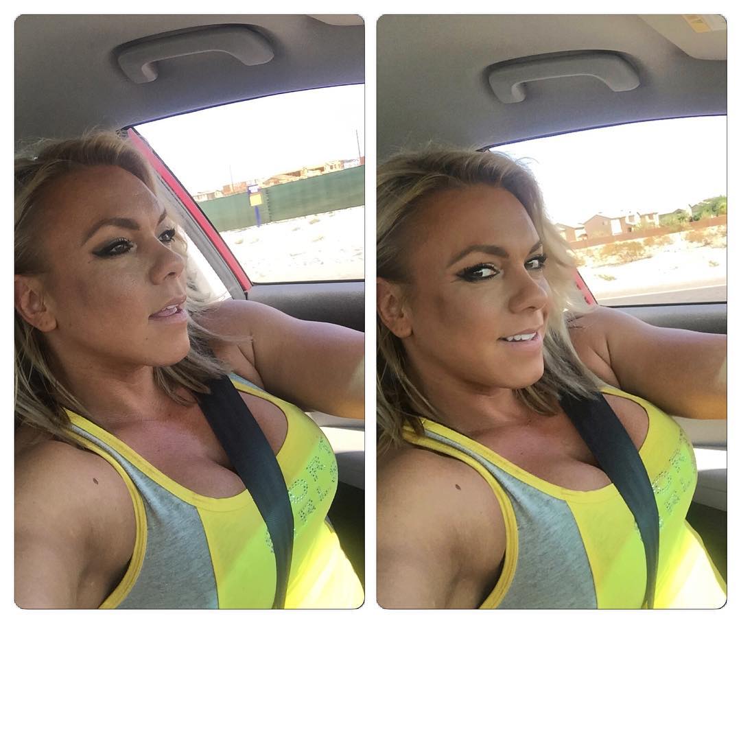 Minna Pajulahti taking a selfie