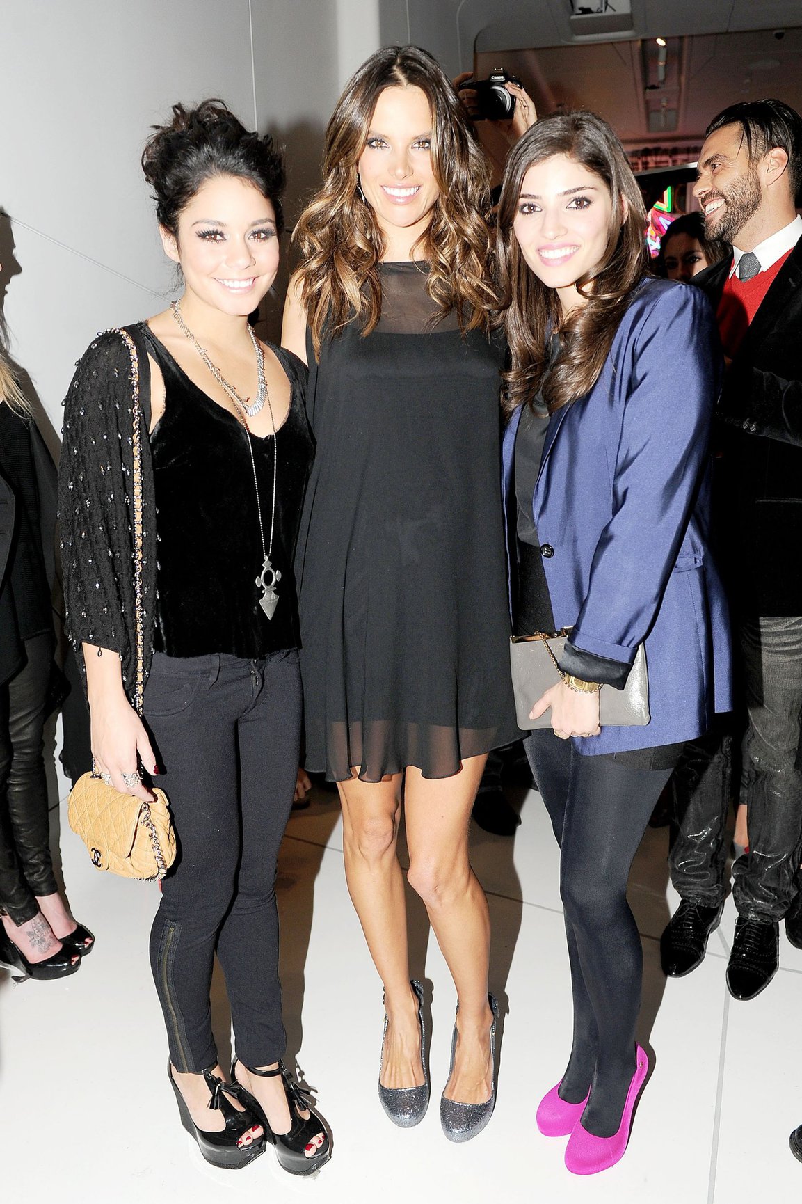 Alessandra Ambrosio Galeria Melissa Flagship store opening New York on February 8, 2012