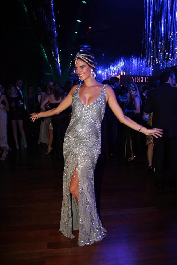 Alessandra Ambrosio Vogue's Pre Carnival party Sao Paulo on February 11, 2012