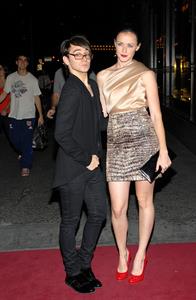 Alexis Bledel launch of the New Designers Floor at Saks Fifth Avenue in New York City 