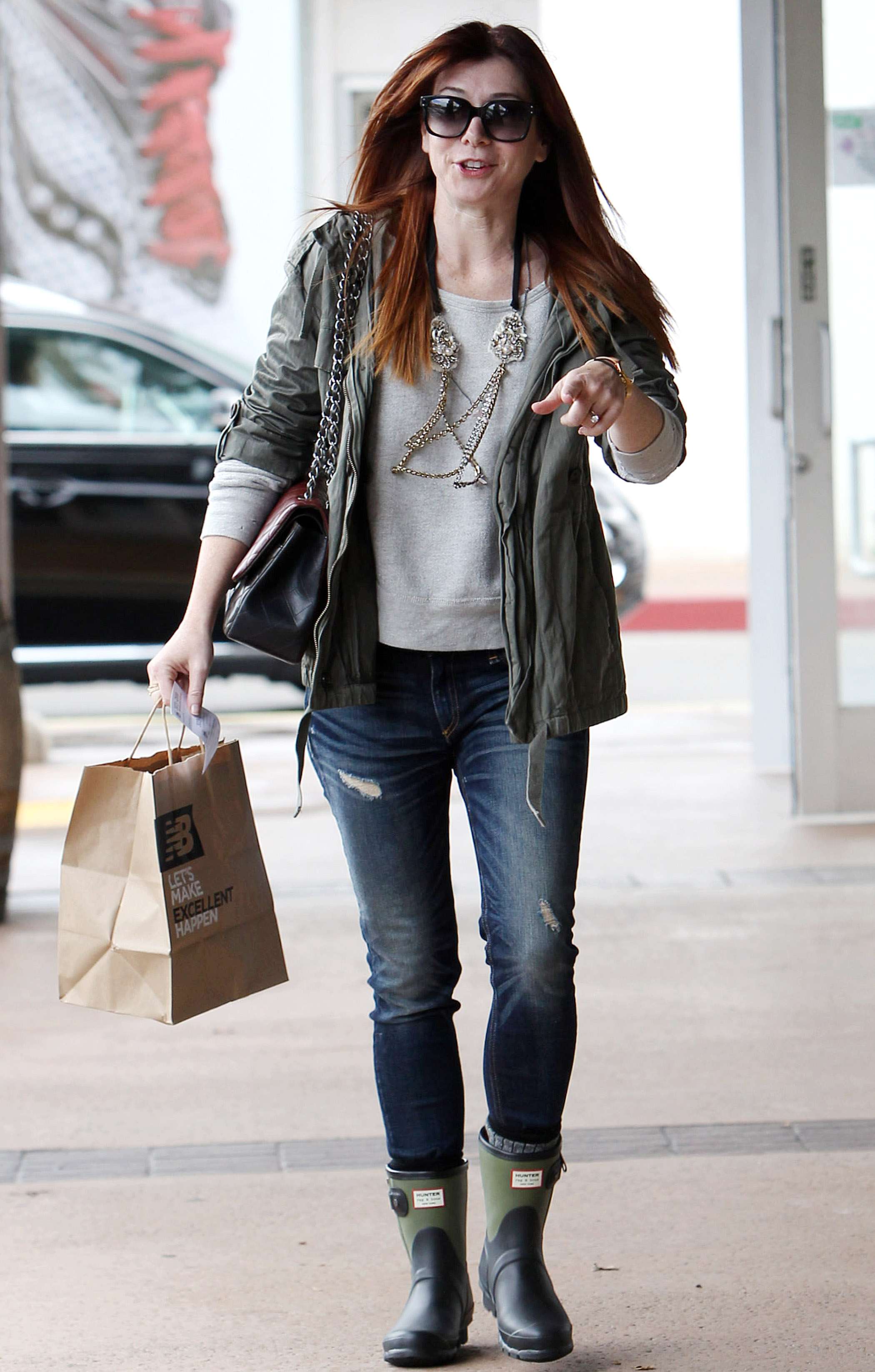 Alyson Hannigan Shopping in Brentwood (November 21, 2013) 