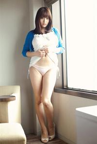 Megu Fujiura in a bikini