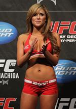 Brittney Palmer in a bikini