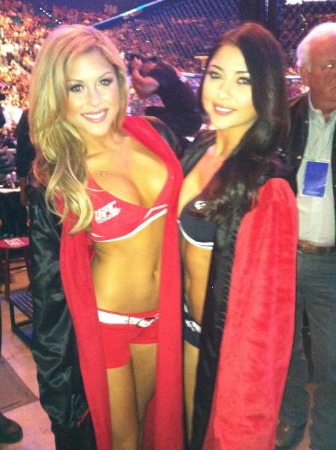 Brittney Palmer in a bikini