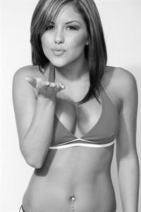 Brittney Palmer in a bikini