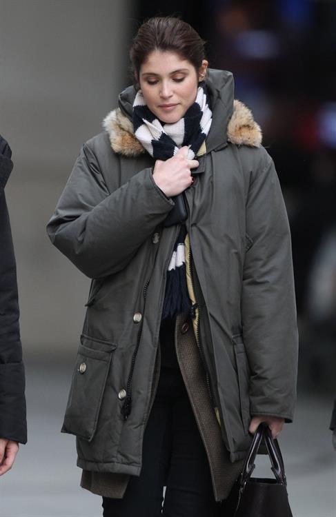 Gemma Arterton - Arrives at the ITV Studios in Waterloo, London (06.02.2013) 