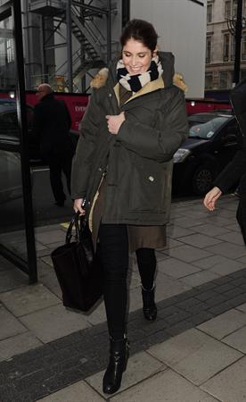Gemma Arterton - Arrives at the ITV Studios in Waterloo, London (06.02.2013) 