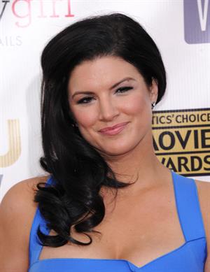 Gina Carano at the 18th Annual Critics' Choice Movie Awards, 10 Jan 2013 