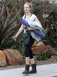 Heather Graham leaves yoga class in Santa Monica 2/8/13 