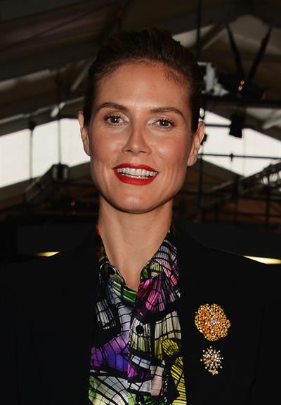 Heidi Klum Project Runway Fall 2013 Fashion Show 08.02.13 